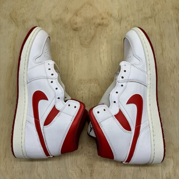 NEW sz 12 Nike Air Jordan 1 Mid SE Shoes White Lobster Dune Red FJ3458-160